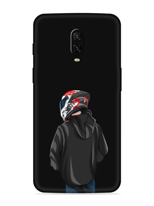 Motorcycle Rider Soft Silicone Case for OnePlus 6T Zapvi
