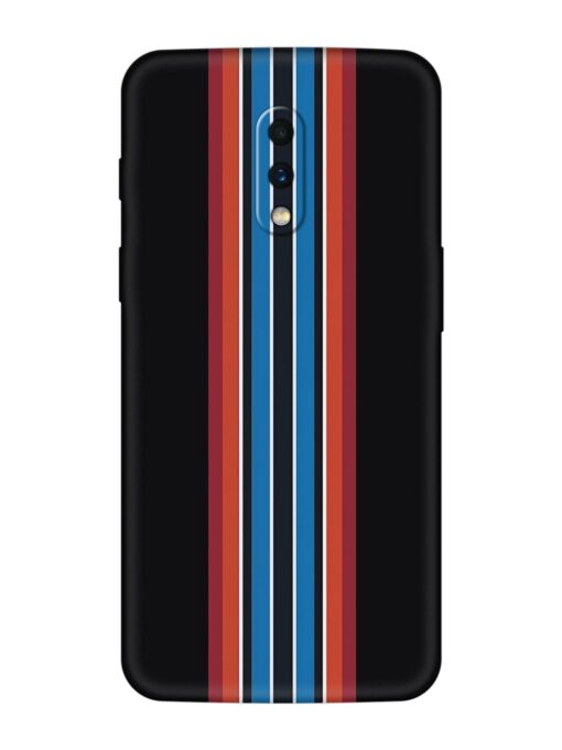 Vertical Strips Soft Silicone Case for OnePlus 7 Zapvi