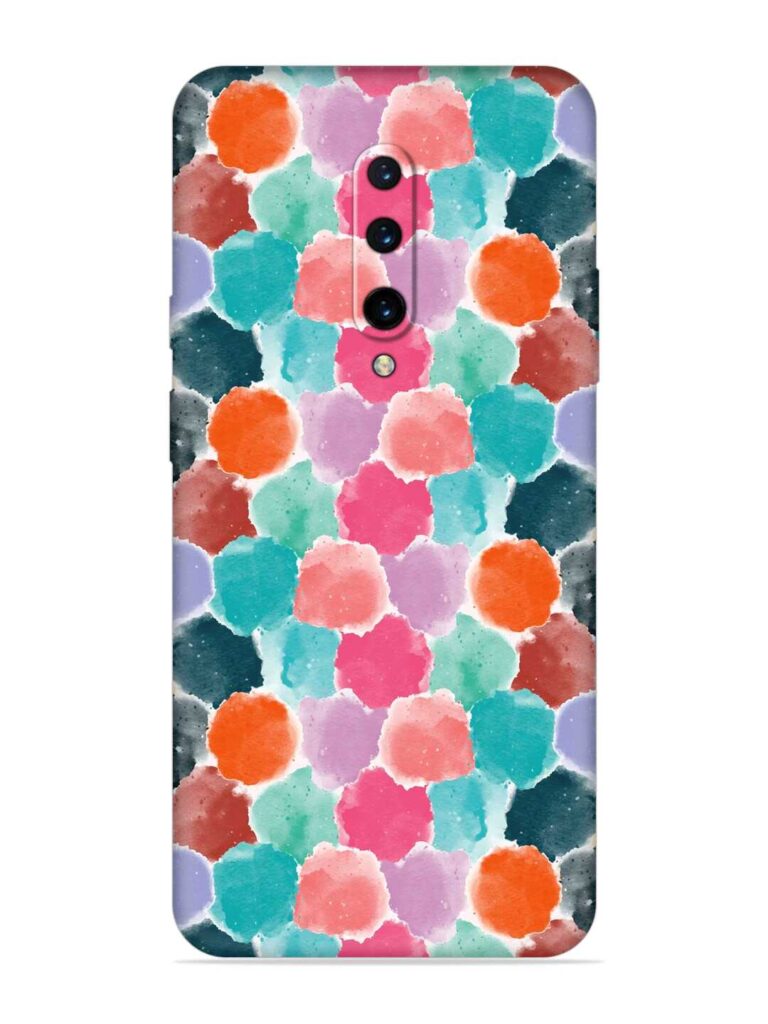Colorful Seamless Pattern Soft Silicone Case for OnePlus 7 Pro Zapvi