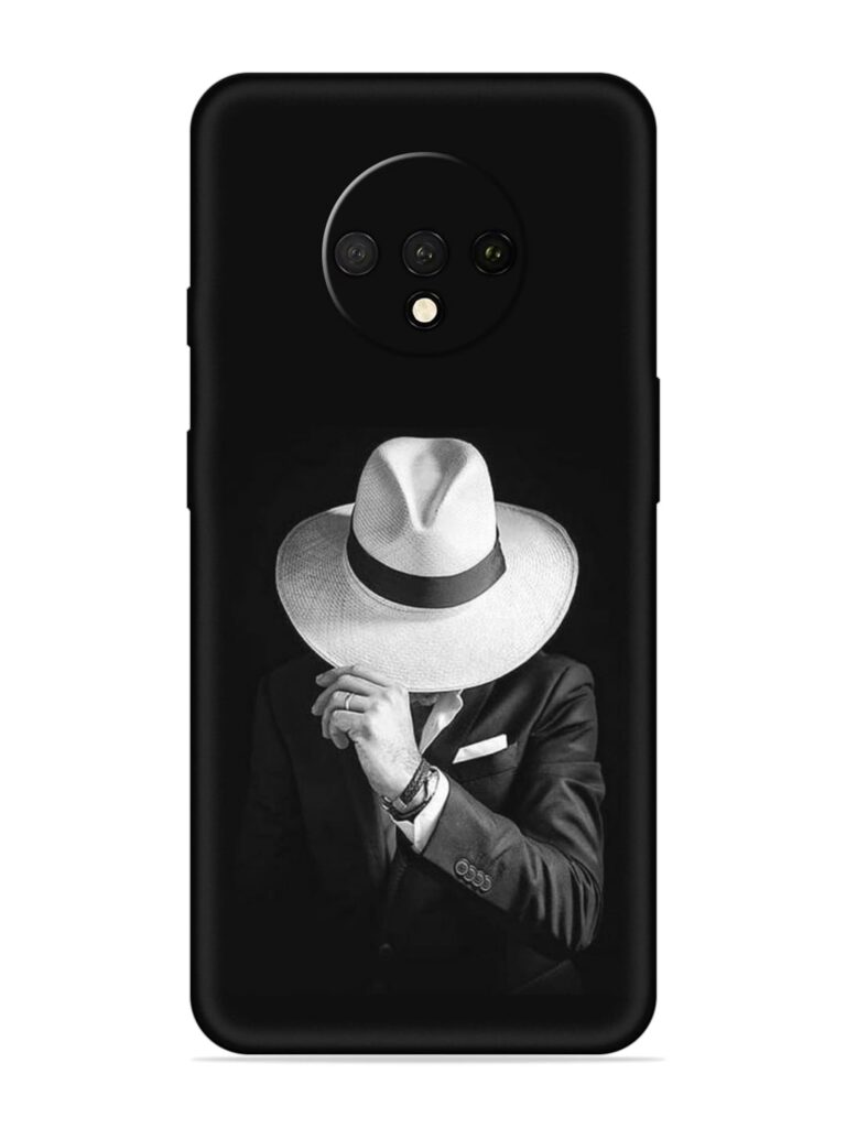 Men Under Hat Soft Silicone Case for OnePlus 7T Zapvi