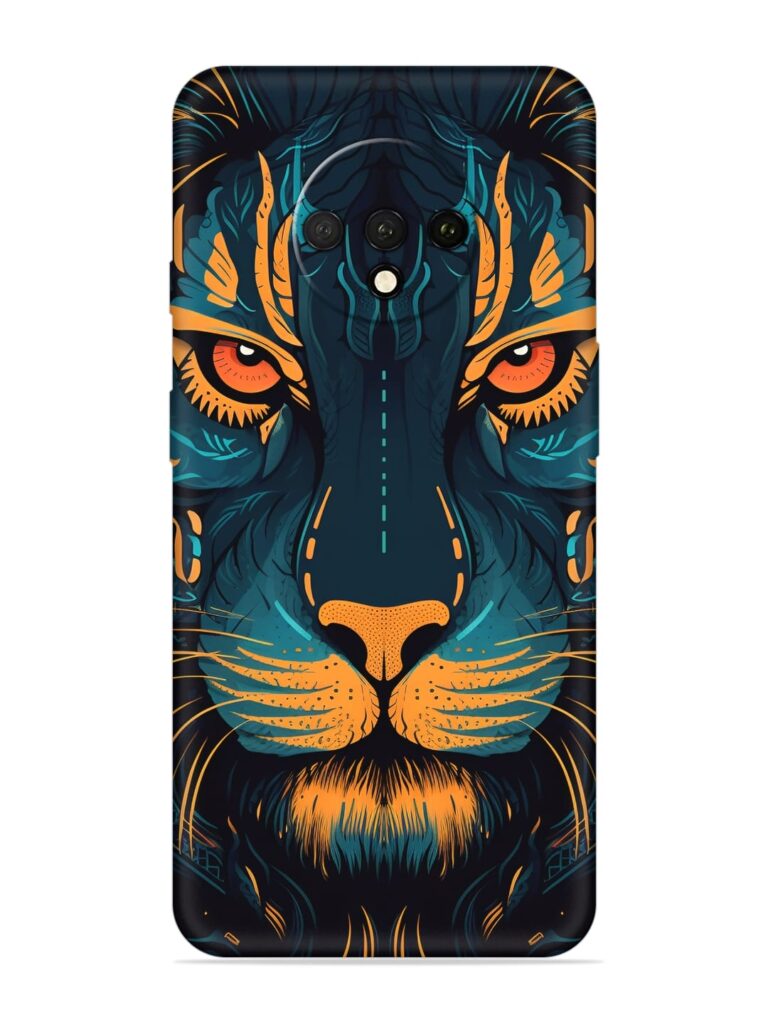 Tiger Vector Soft Silicone Case for OnePlus 7T Zapvi
