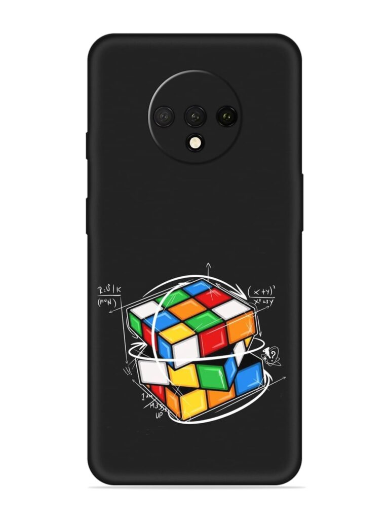 Cubik Vector Soft Silicone Case for OnePlus 7T Zapvi