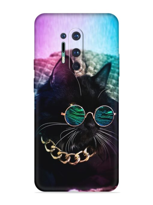 Black Cat Soft Silicone Case for OnePlus 8 Pro Zapvi