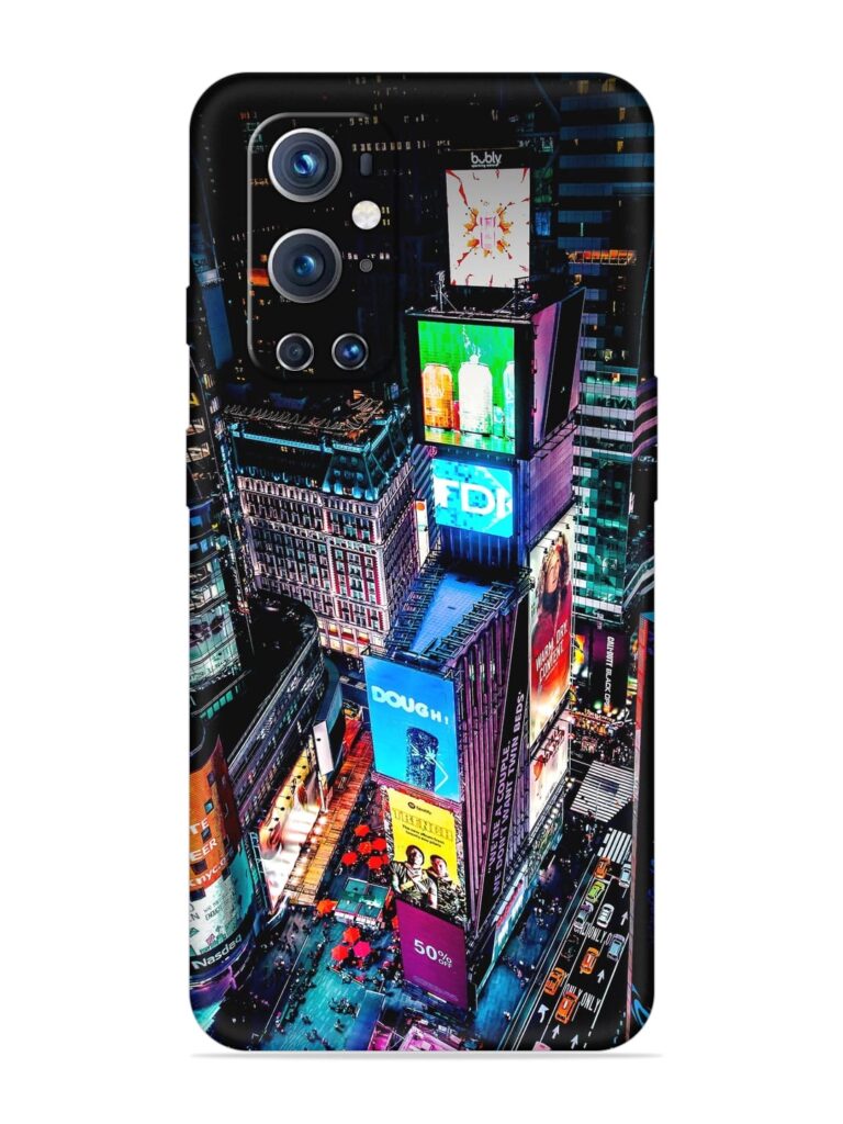 Times Square Soft Silicone Case for OnePlus 9 Pro (5G) Zapvi