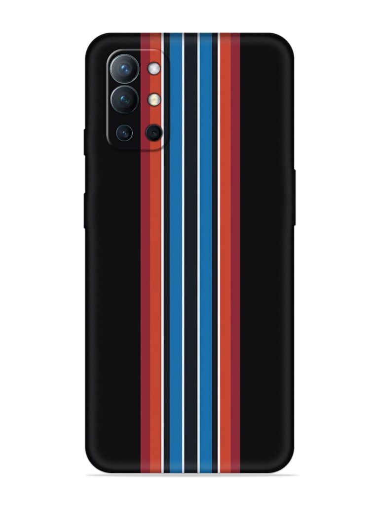 Vertical Strips Soft Silicone Case for OnePlus 9R (5G) Zapvi