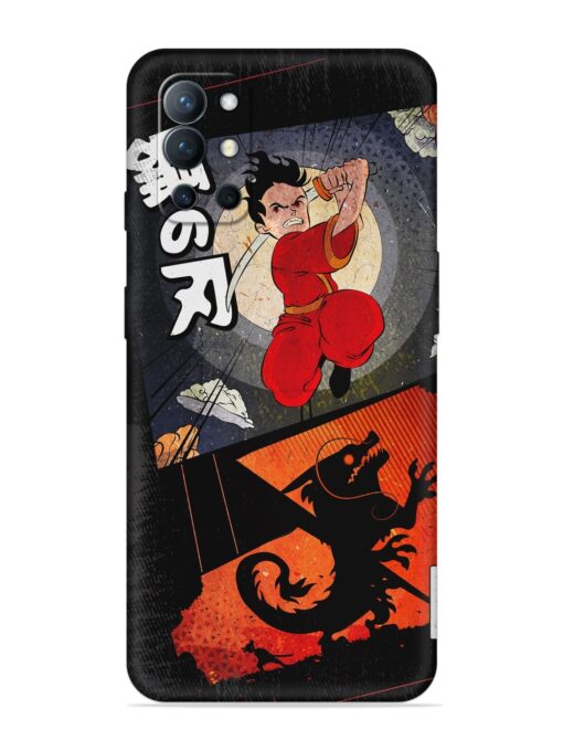 Japanese Art Soft Silicone Case for OnePlus 9R (5G) Zapvi