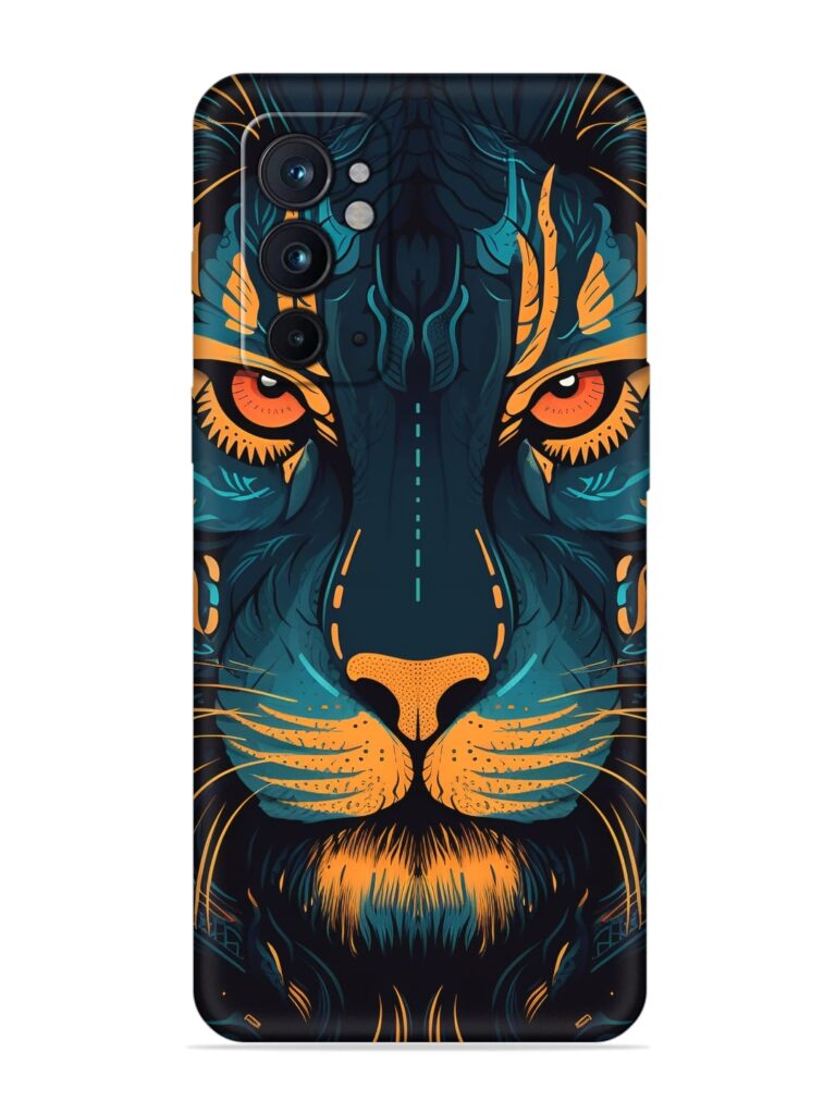 Tiger Vector Soft Silicone Case for OnePlus 9RT (5G) Zapvi