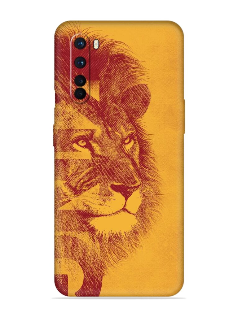Gold Lion Crown Art Soft Silicone Case for OnePlus Nord Zapvi