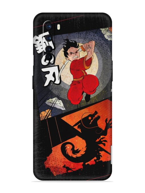 Japanese Art Soft Silicone Case for OnePlus Nord Zapvi