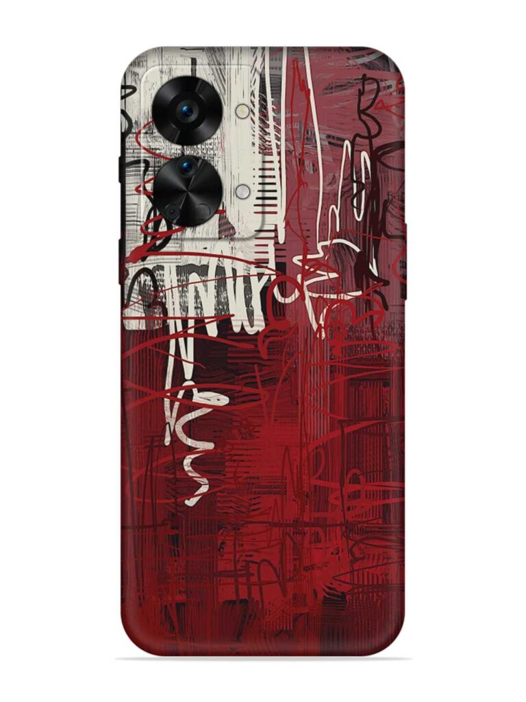 Abstract Background Art Soft Silicone Case for OnePlus Nord 2T (5G) Zapvi