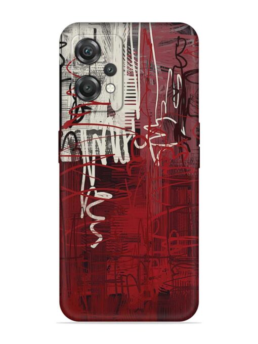 Abstract Background Art Soft Silicone Case for OnePlus Nord CE 2 Lite (5G) Zapvi