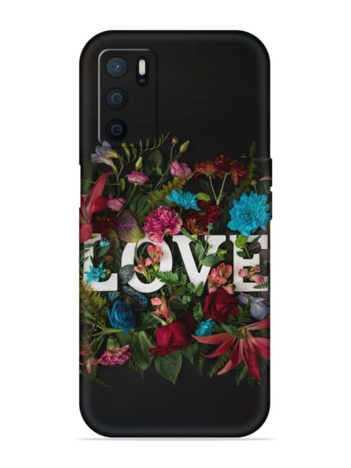 Lover Flower Art Soft Silicone Case for Oppo A16 Zapvi