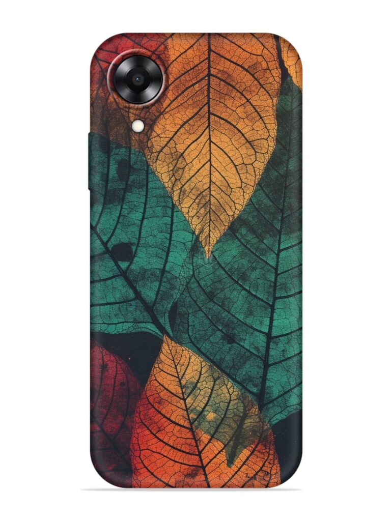 Leaves Artwork Soft Silicone Case for Oppo A17K Zapvi