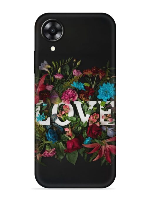 Lover Flower Art Soft Silicone Case for Oppo A17K Zapvi