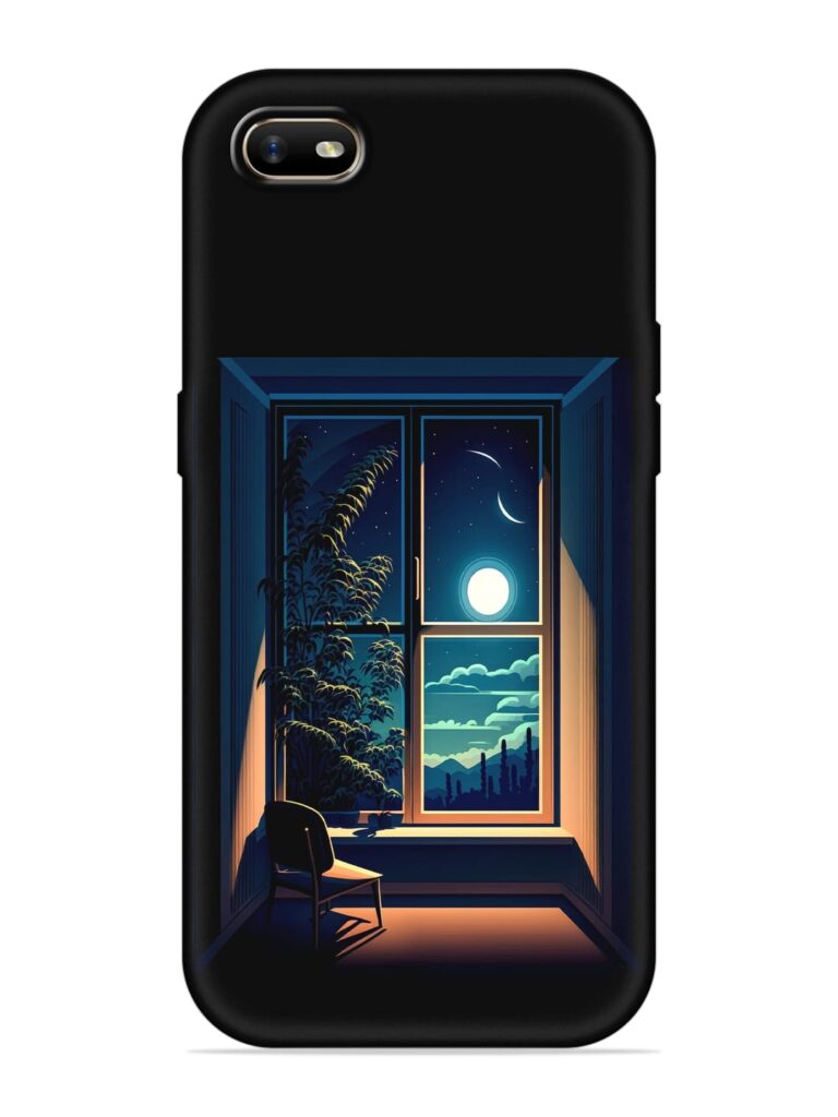 Night View At Window Soft Silicone Case for Oppo A1K Zapvi