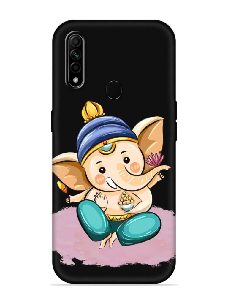 Bal Ganesh Vector Art Soft Silicone Case for Oppo A31 Zapvi