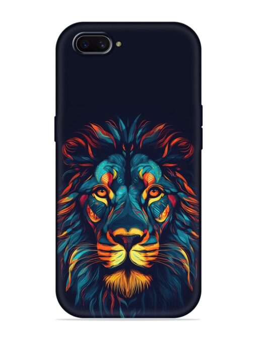 Colorful Lion Soft Silicone Case for Oppo A3S Zapvi