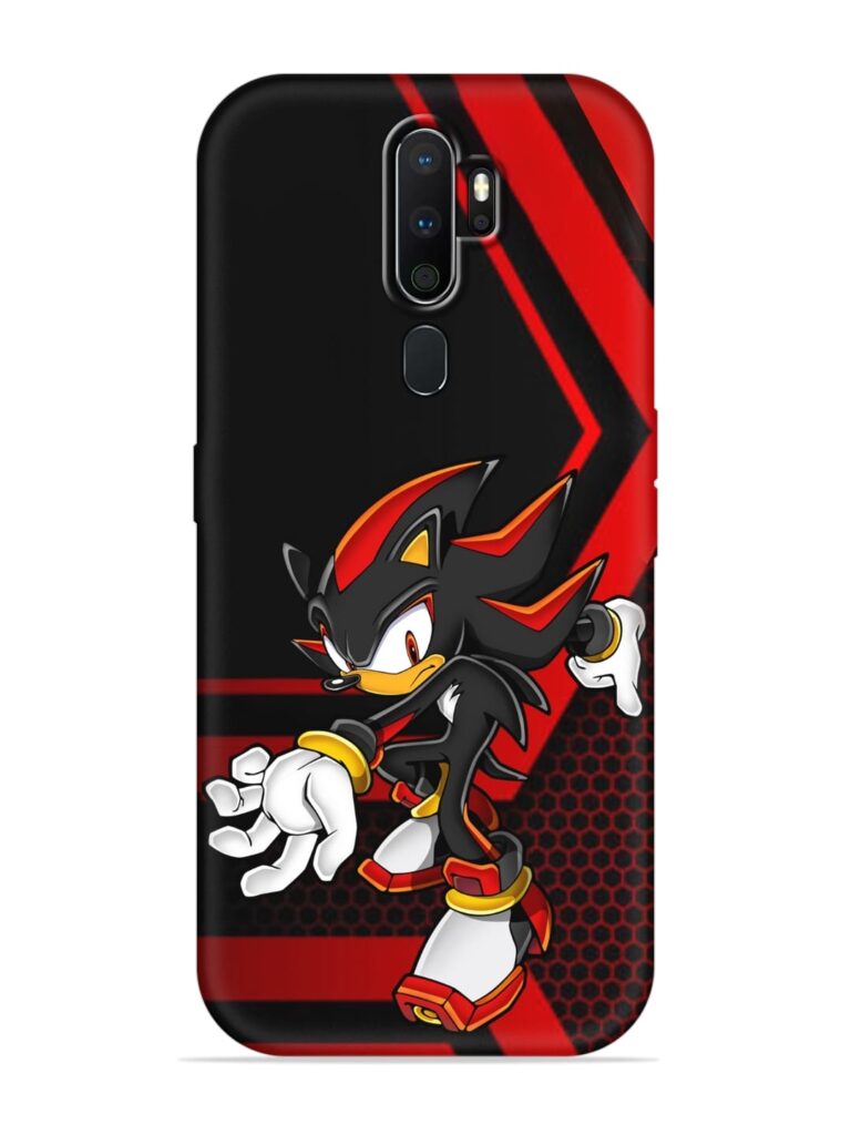 Shadow Hedgehog Soft Silicone Case for Oppo A5 (2020) Zapvi