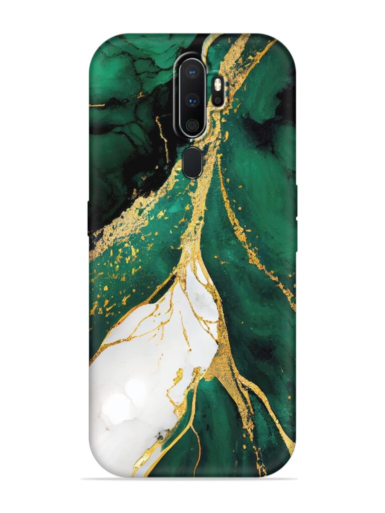Blue Marble Art Soft Silicone Case for Oppo A5 (2020) Zapvi
