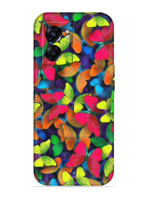 Colors Rainbow Pattern Soft Silicone Case for Oppo A57 (5G) Zapvi
