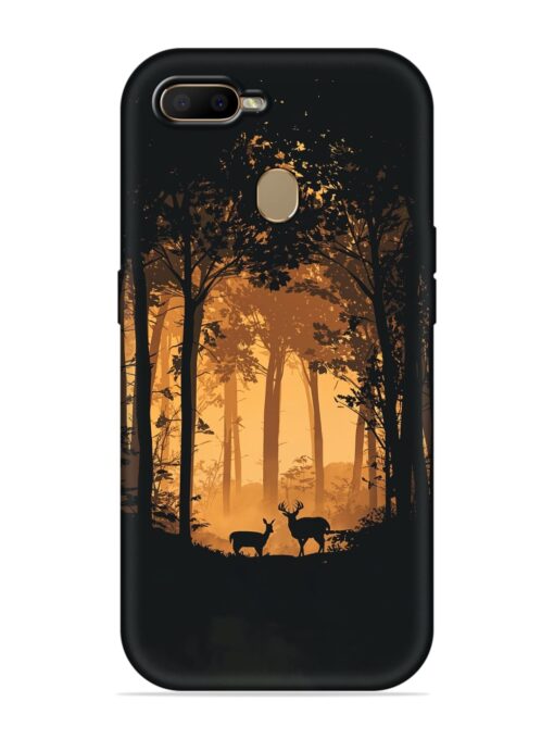 Northern Hardwood Forest Soft Silicone Case for Oppo A7 Zapvi