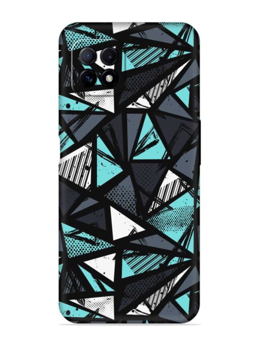 Abstract Seamless Soft Silicone Case for Oppo A73 Zapvi