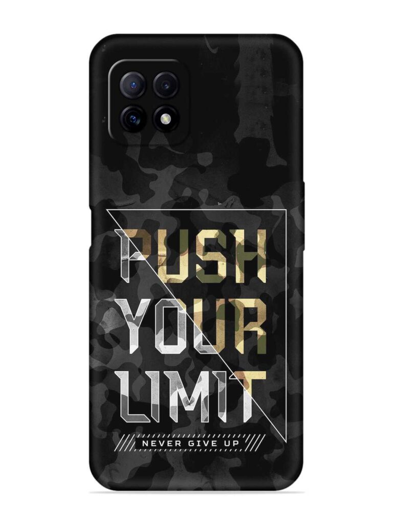 Push Your Limits Soft Silicone Case for Oppo A73 Zapvi