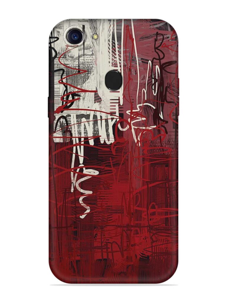 Abstract Background Art Soft Silicone Case for Oppo A75s Zapvi