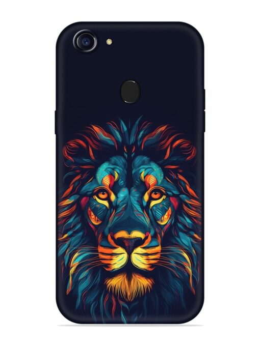 Colorful Lion Soft Silicone Case for Oppo A75s Zapvi