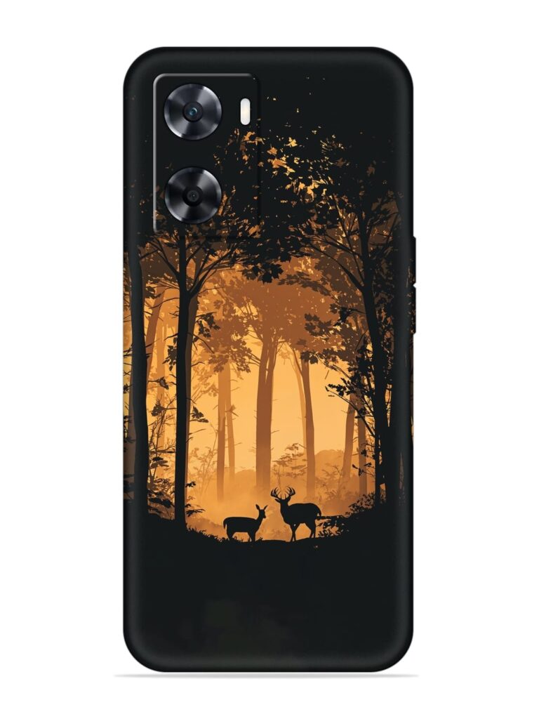Northern Hardwood Forest Soft Silicone Case for Oppo A77 Zapvi