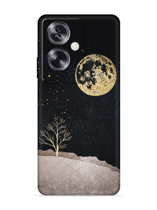 Moon Pic Tonight Soft Silicone Case for Oppo A79 (5G) Zapvi
