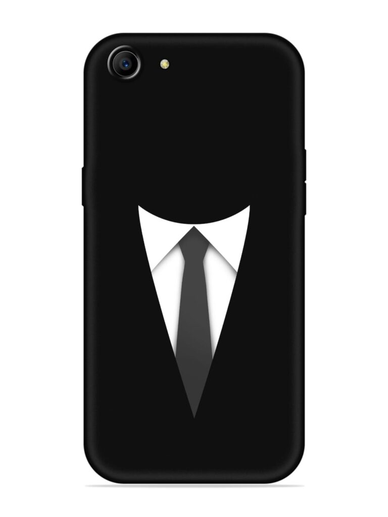 Dark Suit Soft Silicone Case for Oppo A83 Zapvi