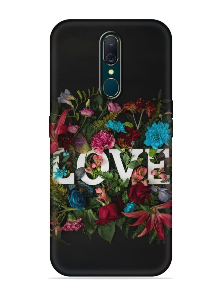 Lover Flower Art Soft Silicone Case for Oppo A9 Zapvi