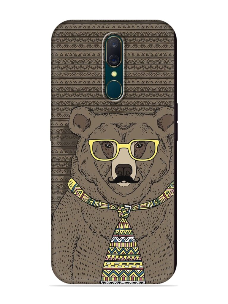 Grizzly Bear Soft Silicone Case for Oppo A9 Zapvi