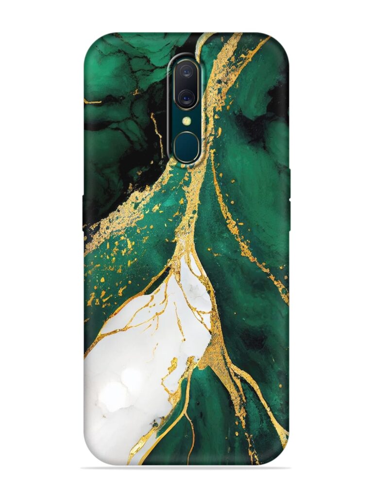 Blue Marble Art Soft Silicone Case for Oppo A9 Zapvi