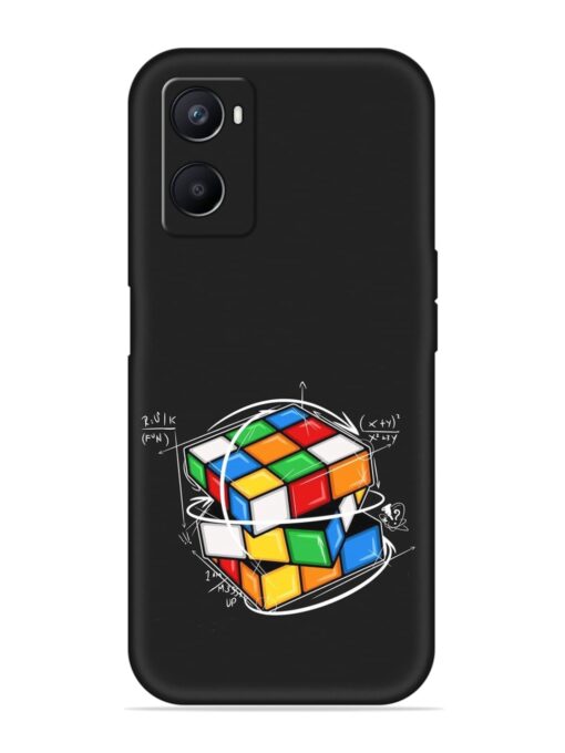 Cubik Vector Soft Silicone Case for Oppo A96 Zapvi