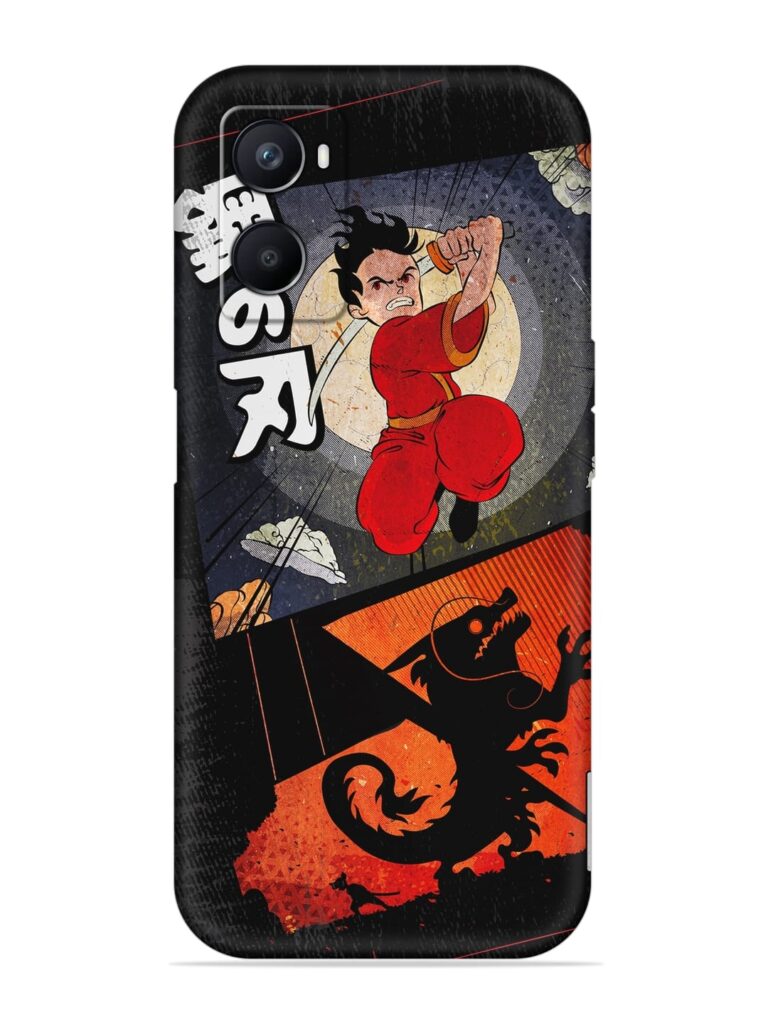 Japanese Art Soft Silicone Case for Oppo A96 Zapvi