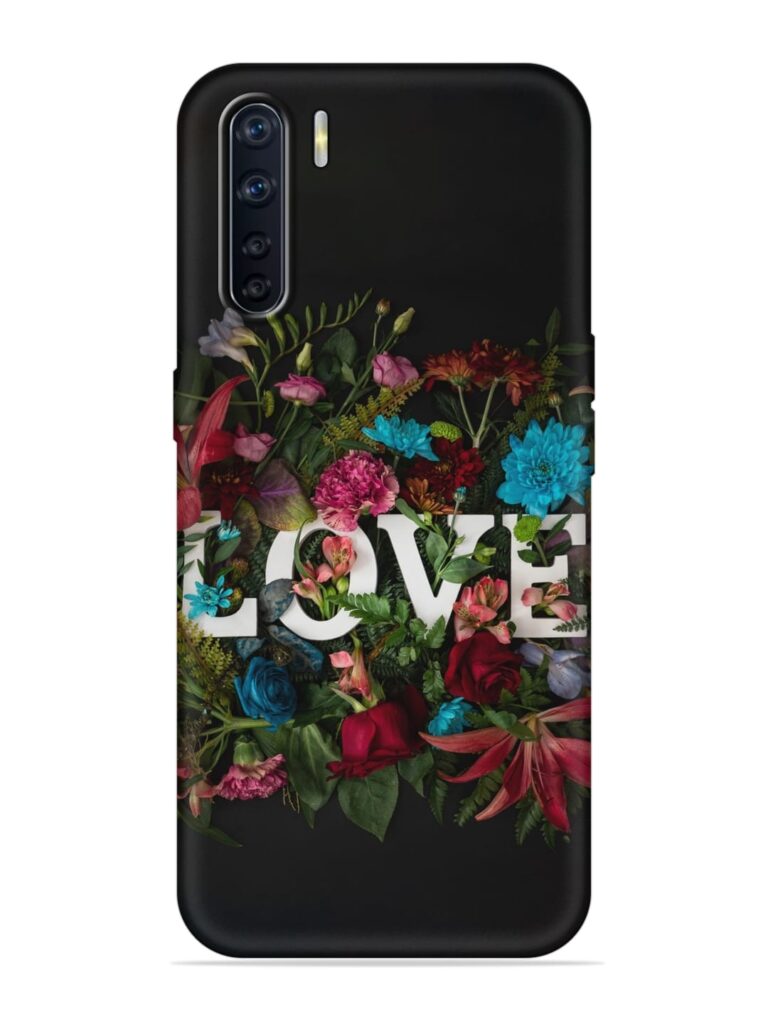 Lover Flower Art Soft Silicone Case for Oppo F15 Zapvi