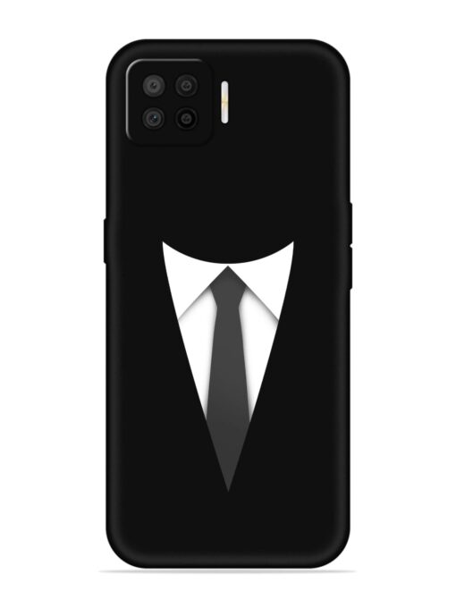 Dark Suit Soft Silicone Case for Oppo F17 Zapvi
