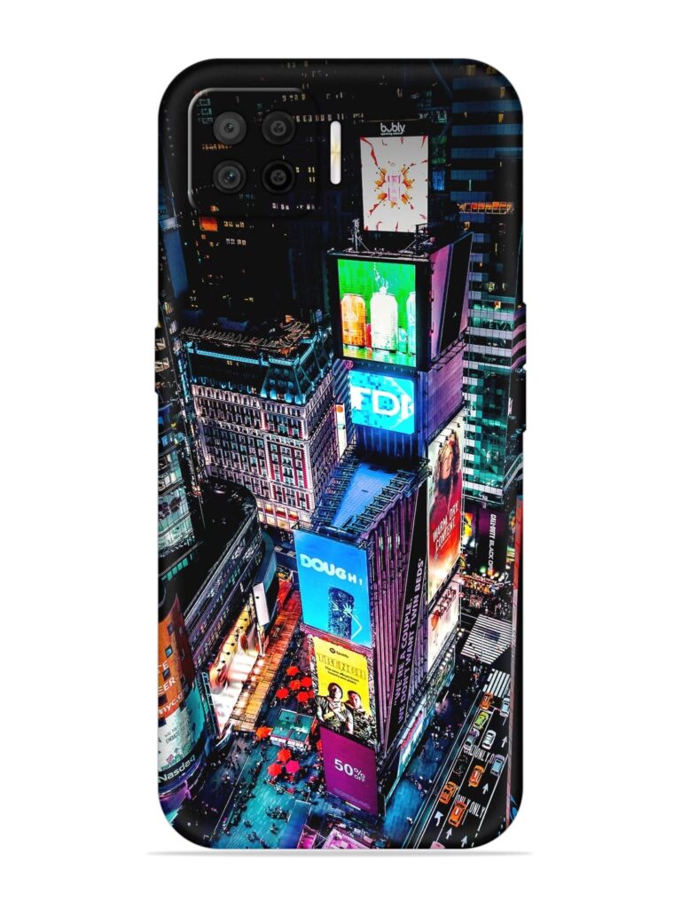 Times Square Soft Silicone Case for Oppo F17 Zapvi