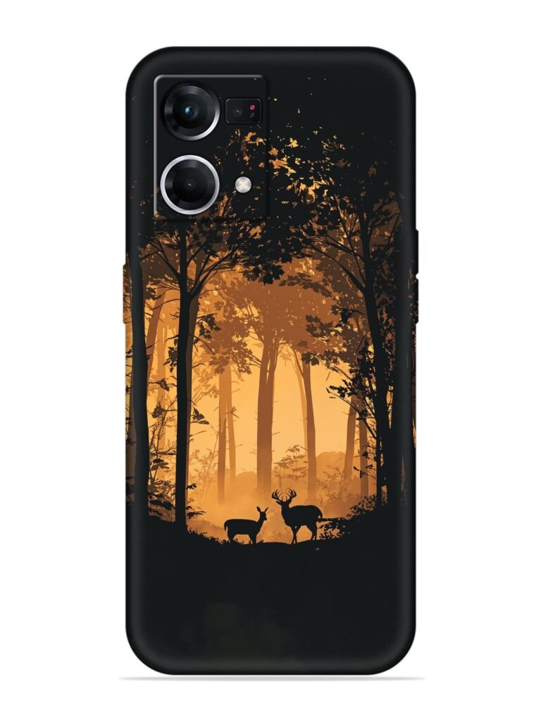 Northern Hardwood Forest Soft Silicone Case for Oppo F21s Pro (4G) Zapvi