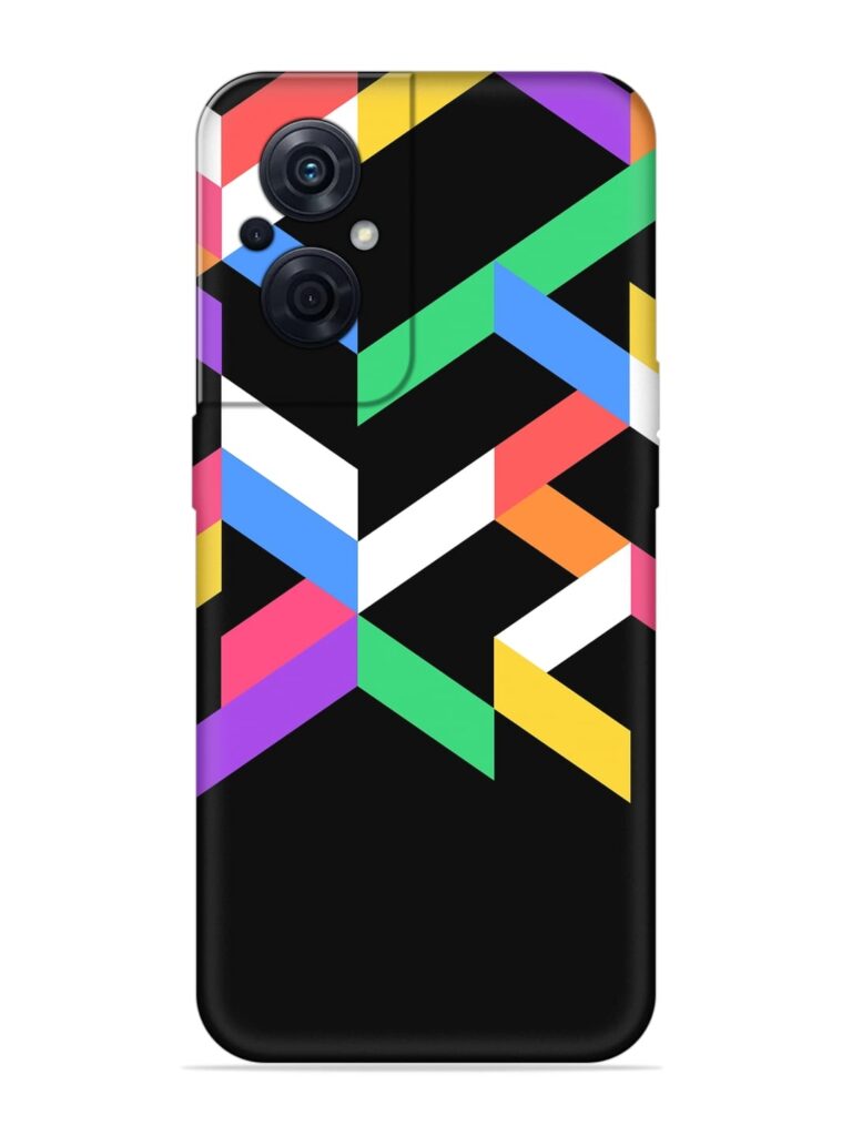 Colorshape Abstarct Soft Silicone Case for Oppo F21s Pro (5G) Zapvi