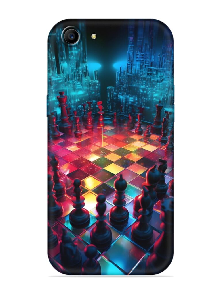 Chess Table Soft Silicone Case for Oppo F3 Zapvi