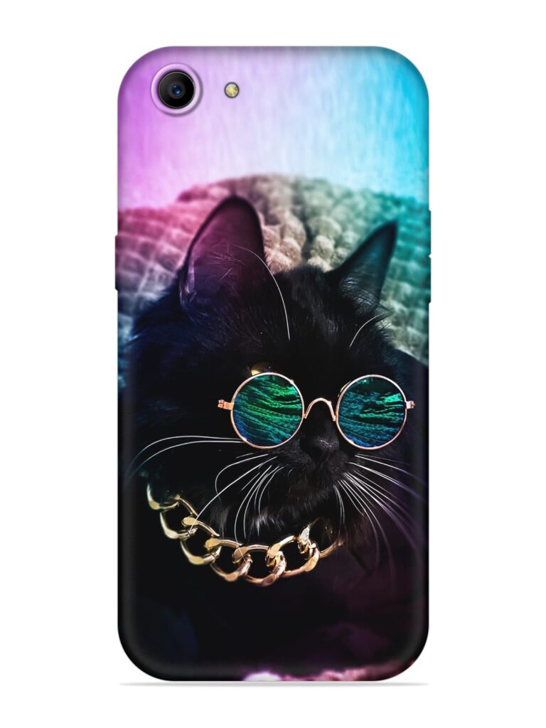 Black Cat Soft Silicone Case for Oppo F3 Zapvi