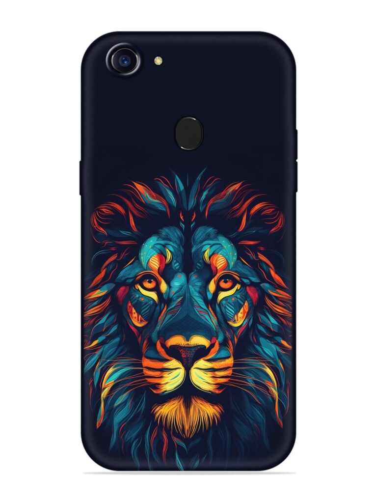 Colorful Lion Soft Silicone Case for Oppo F5 Zapvi