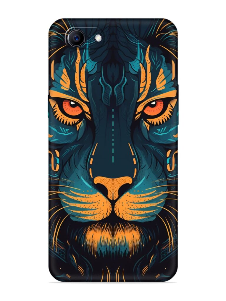 Tiger Vector Soft Silicone Case for Oppo F7 Youth Zapvi