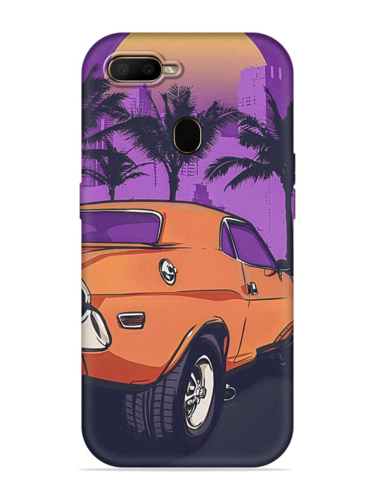 Automotive Paint Art Soft Silicone Case for Oppo F9 Zapvi