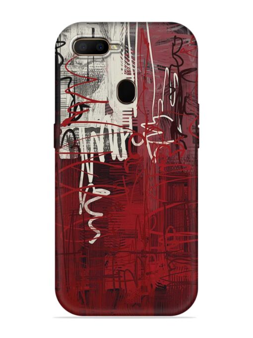 Abstract Background Art Soft Silicone Case for Oppo F9 Zapvi