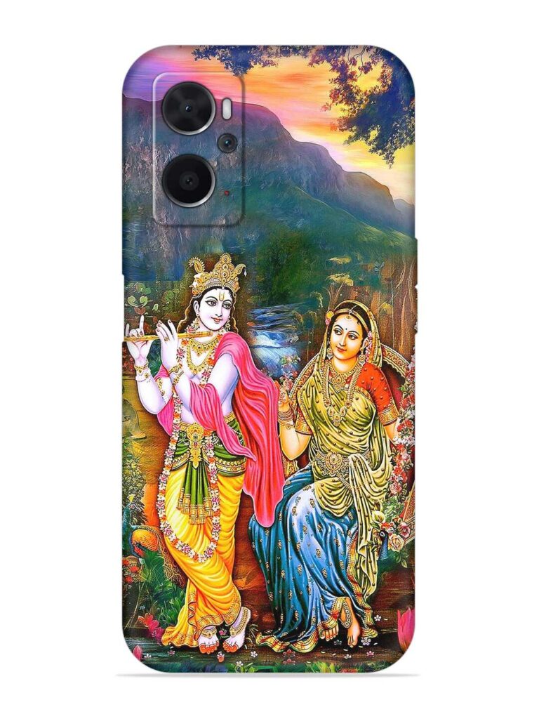 Radha Krishna Painting Soft Silicone Case for Oppo K10 (4G) Zapvi