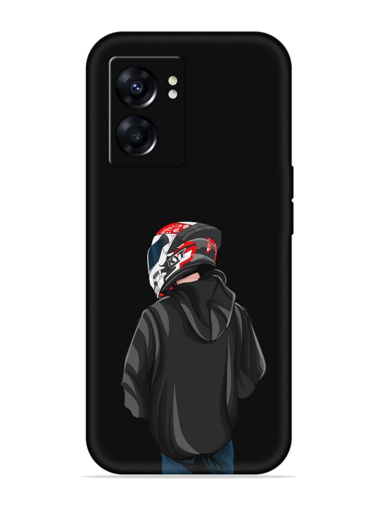 Motorcycle Rider Soft Silicone Case for Oppo K10 (5G) Zapvi